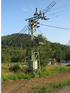 Photo Textures of Power Lines