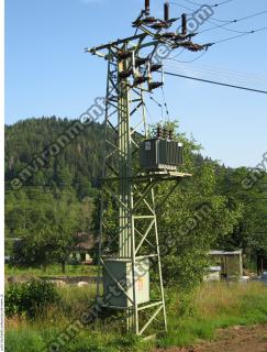 Photo Textures of Power Lines