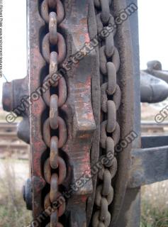 Photo Texture of Metal Chain