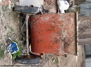 Photo Texture of Wheelbarrow