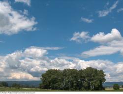 Blue Clouded Skies