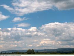 Blue Clouded Skies