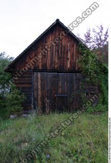 Photo Texture of Building House Wooden