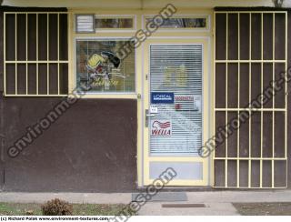 Photo Texture of Building Shop