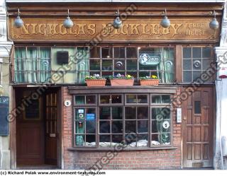 Photo Texture of Building Shop