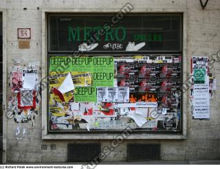 Photo Texture of Building Shop