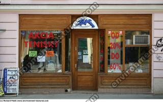 Photo Texture of Building Shop