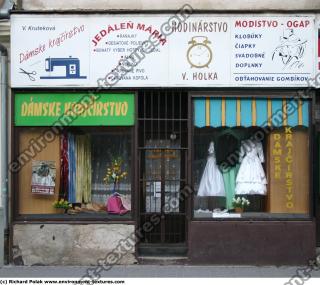 Photo Texture of Building Shop