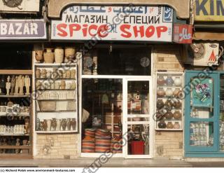 Photo Texture of Building Shop