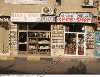 Photo Texture of Building Shop