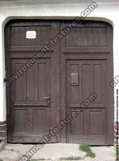 door wooden