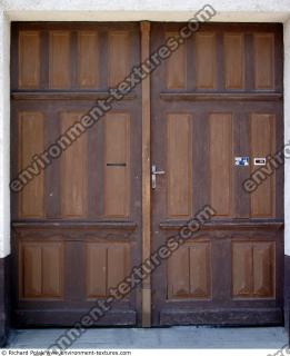 door wooden