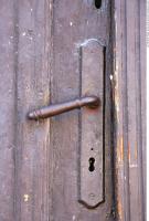 Photo Texture of Door Handle Historical