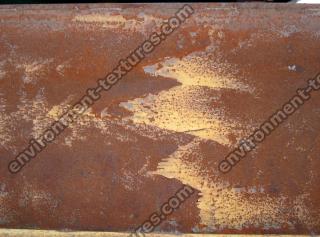 Photo Texture of Metal Plain Rusted