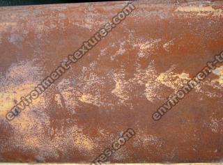 Photo Texture of Metal Plain Rusted