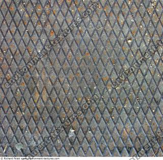 Photo Texture of Metal Floor Bare