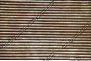 Photo Texture of Metal Corrugated Plates Rusted