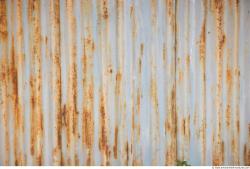 Rusted Corrugated Plates Metal