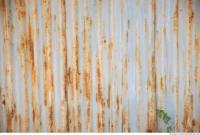 Photo Texture of Metal Corrugated Plates Rusted