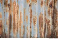 Photo Texture of Metal Corrugated Plates Rusted