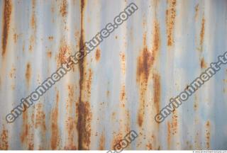 Photo Texture of Metal Corrugated Plates Rusted