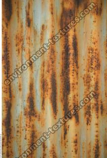 Photo Texture of Metal Corrugated Plates Rusted