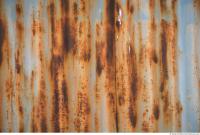 Photo Texture of Metal Corrugated Plates Rusted