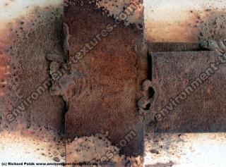 Photo Texture of Metal Rusted Detail