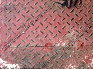 Photo Texture of Metal Floor Painted