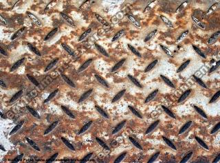 Photo Texture of Metal Floor Rusted