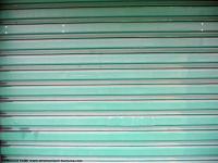 Photo Texture of Metal Rollup Door