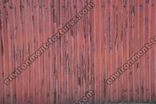 Photo Texture of Metal Corrugated Plates Rusted