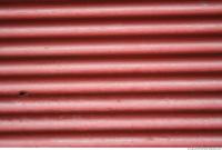 Photo Texture of Metal Corrugated Plates Painted