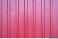 Photo Texture of Metal Corrugated Plates Painted