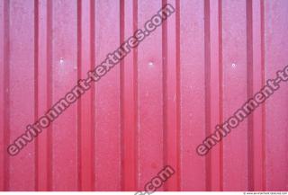 Photo Texture of Metal Corrugated Plates Painted