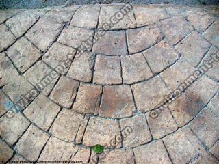 Photo Texture of Round Floor