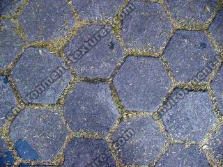 Photo Texture of Hexagonal Tiles