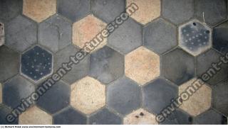 Photo Texture of Hexagonal Tiles