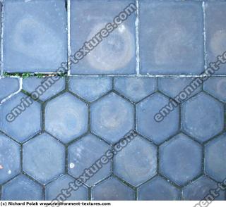 Photo Texture of Hexagonal Tiles