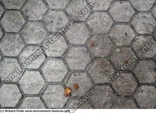 Photo Texture of Hexagonal Tiles