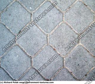 Photo Texture of Hexagonal Tiles