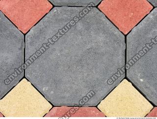 Photo Texture of Hexagonal Tiles