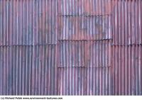 photo texture of roof metal