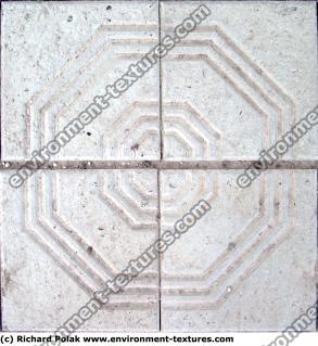 Photo Texture of Patterned Tiles