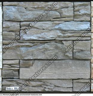 Photo Texture of Stone Tiles