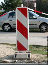 Photo Texture of Signs Traffic