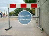 Photo Texture of Pedestrian Traffic Sign