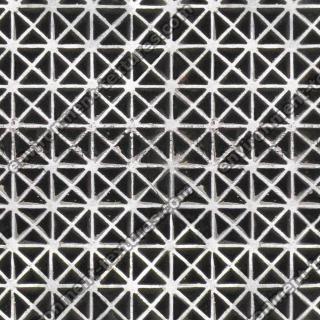 Photo Texture of Metal Grid