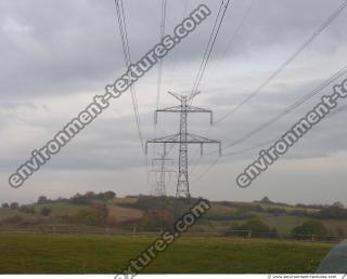 Photo Texture of Power Line