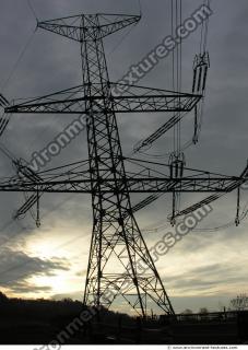 Photo Texture of Power Line